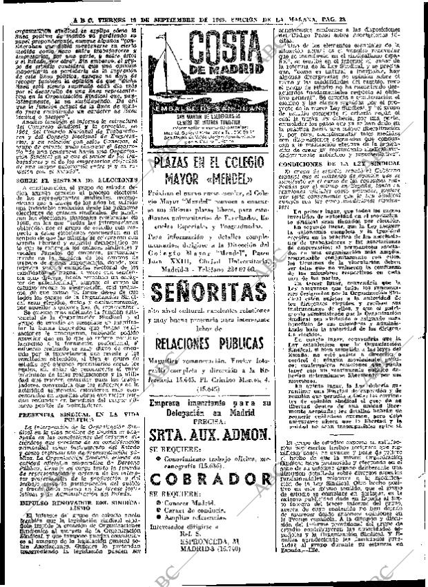 ABC MADRID 19-09-1969 página 28