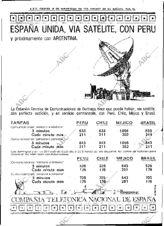 ABC MADRID 19-09-1969 página 30