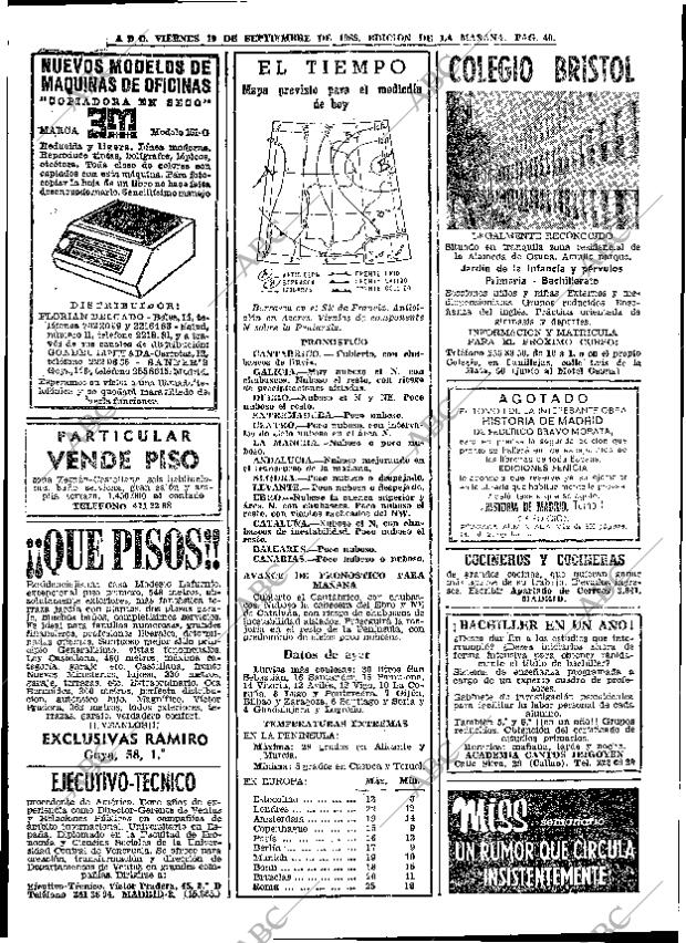 ABC MADRID 19-09-1969 página 40