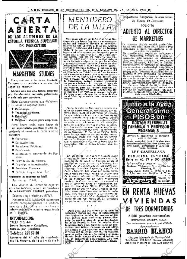 ABC MADRID 19-09-1969 página 48