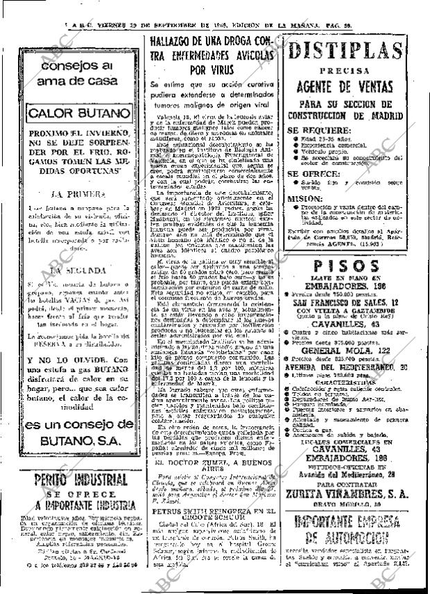 ABC MADRID 19-09-1969 página 50