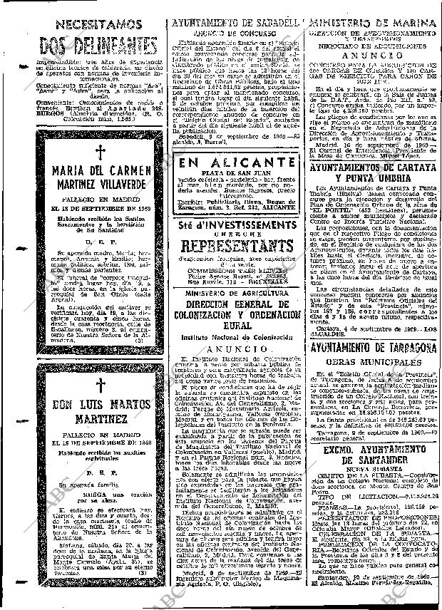 ABC MADRID 19-09-1969 página 94