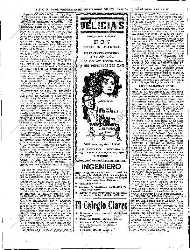 ABC SEVILLA 19-09-1969 página 18