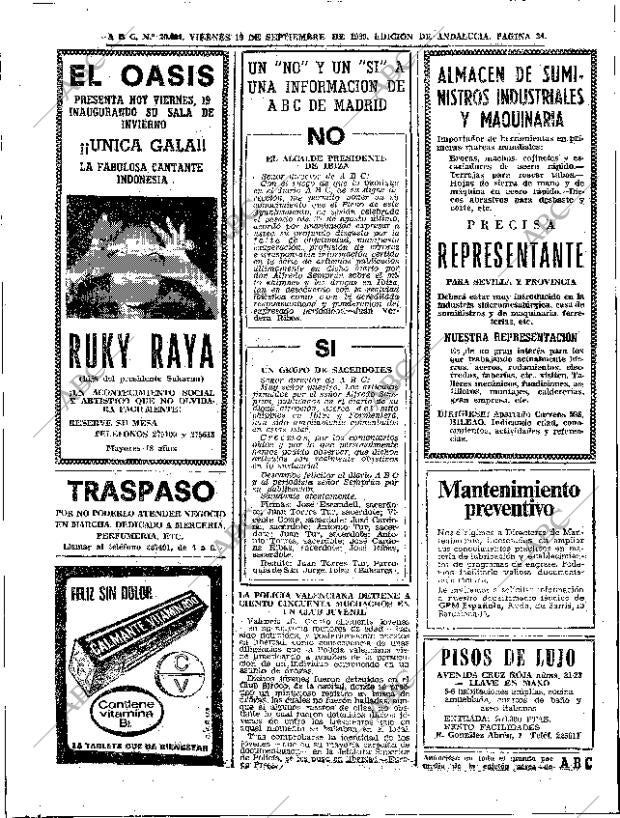 ABC SEVILLA 19-09-1969 página 24