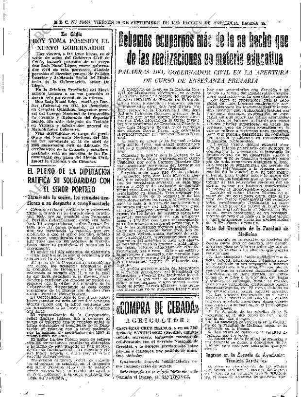 ABC SEVILLA 19-09-1969 página 35