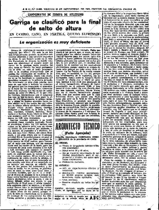 ABC SEVILLA 19-09-1969 página 47