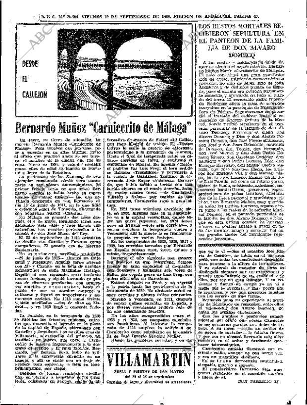 ABC SEVILLA 19-09-1969 página 49
