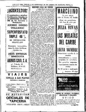 ABC SEVILLA 19-09-1969 página 50