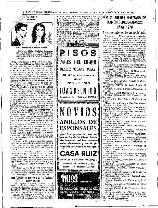 ABC SEVILLA 19-09-1969 página 54