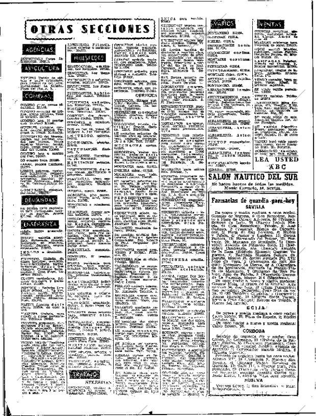 ABC SEVILLA 19-09-1969 página 58