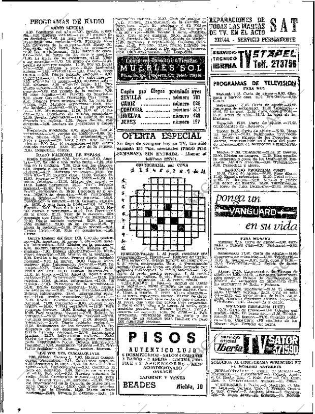 ABC SEVILLA 19-09-1969 página 62