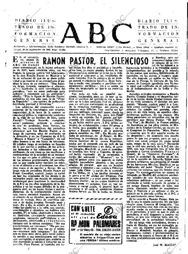 ABC SEVILLA 20-09-1969 página 3