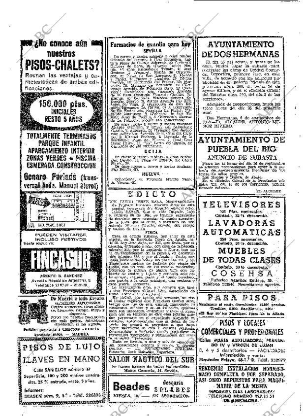 ABC SEVILLA 20-09-1969 página 72