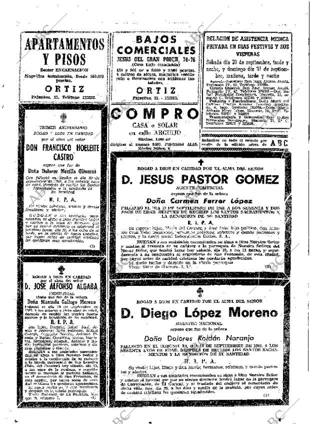 ABC SEVILLA 20-09-1969 página 77