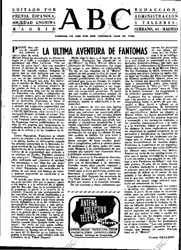 ABC MADRID 21-09-1969 página 3
