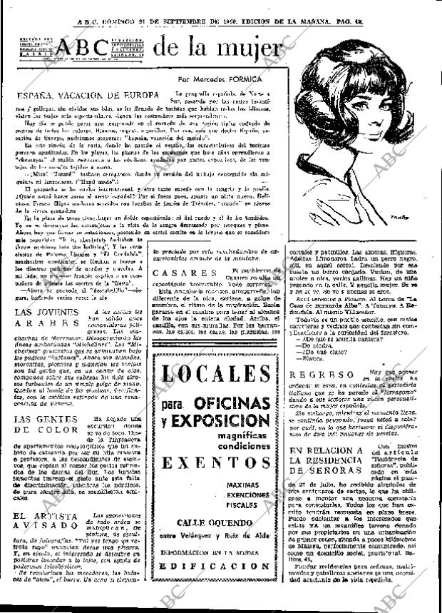 ABC MADRID 21-09-1969 página 43