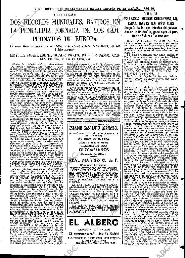 ABC MADRID 21-09-1969 página 59