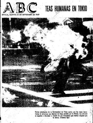 ABC SEVILLA 23-09-1969 página 1