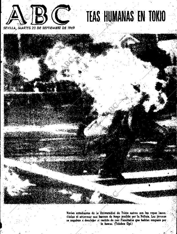 ABC SEVILLA 23-09-1969 página 1