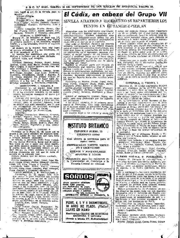 ABC SEVILLA 23-09-1969 página 39
