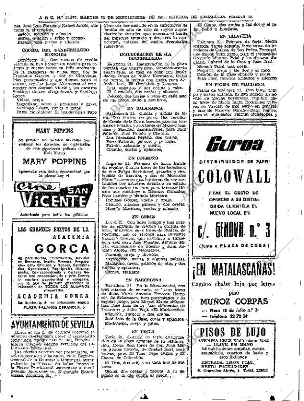 ABC SEVILLA 23-09-1969 página 49