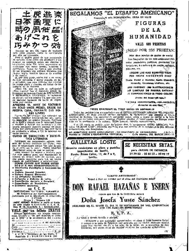 ABC SEVILLA 23-09-1969 página 59
