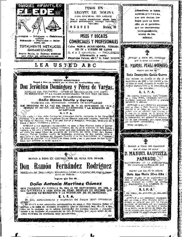 ABC SEVILLA 23-09-1969 página 60