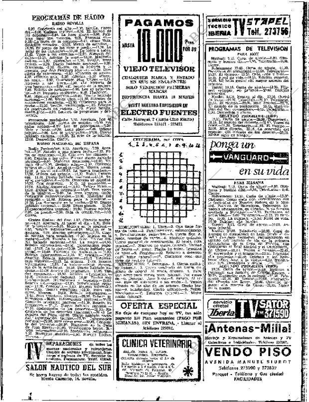 ABC SEVILLA 23-09-1969 página 62