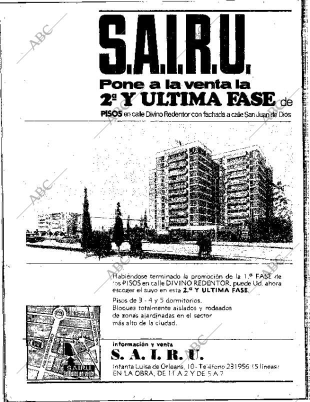 ABC SEVILLA 23-09-1969 página 64