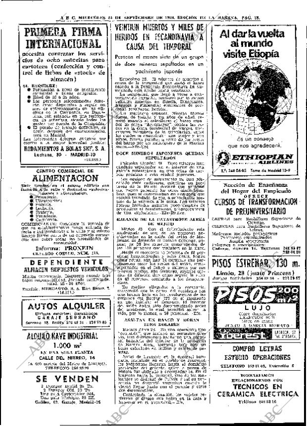 ABC MADRID 24-09-1969 página 38