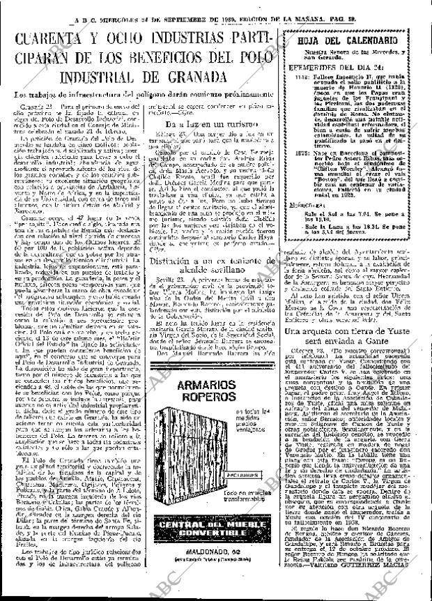 ABC MADRID 24-09-1969 página 39