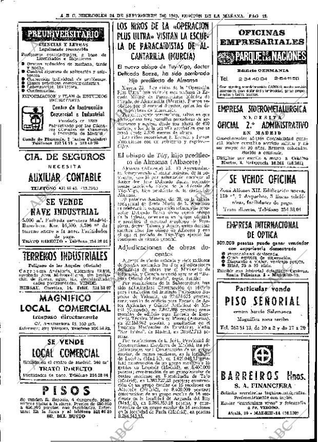 ABC MADRID 24-09-1969 página 42