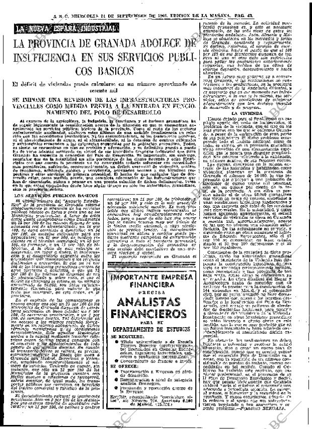 ABC MADRID 24-09-1969 página 43