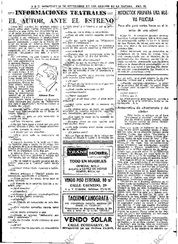 ABC MADRID 24-09-1969 página 73