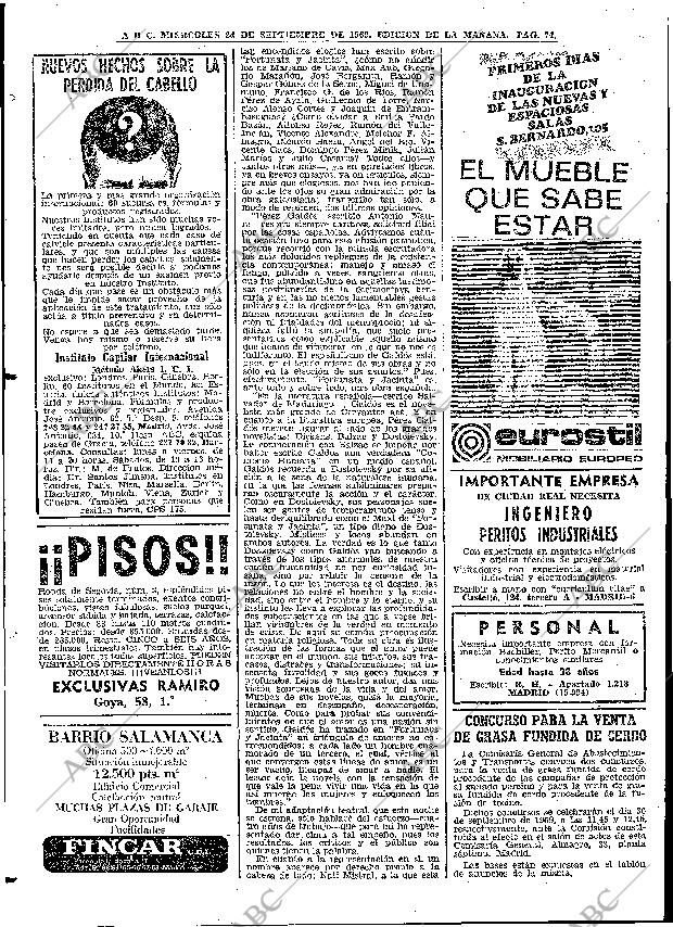 ABC MADRID 24-09-1969 página 74