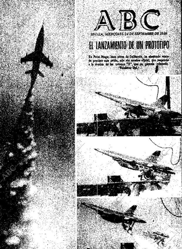 ABC SEVILLA 24-09-1969 página 1