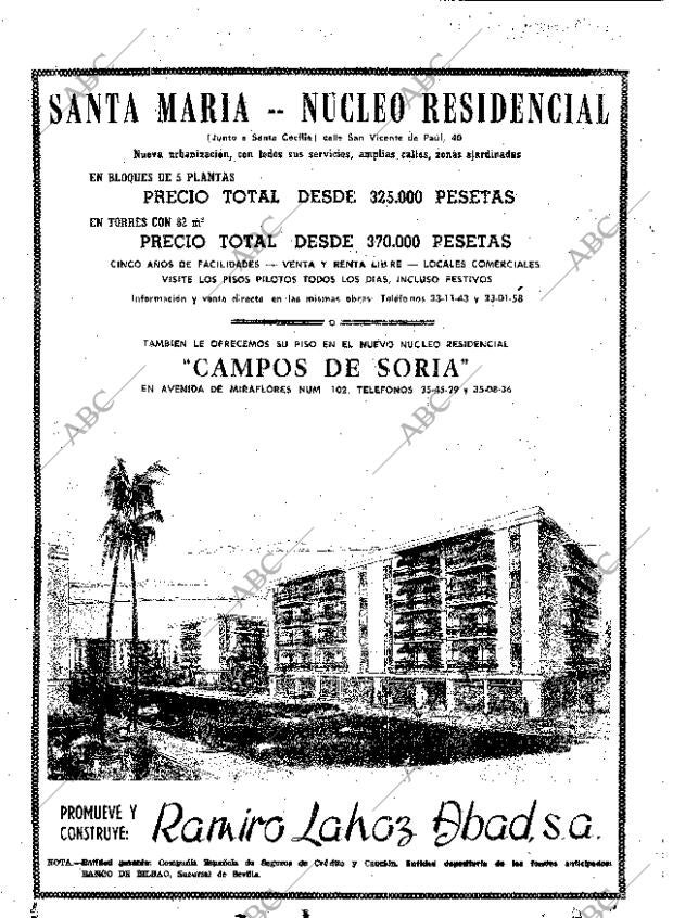 ABC SEVILLA 24-09-1969 página 28