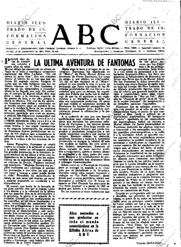ABC SEVILLA 24-09-1969 página 3