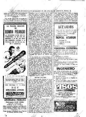 ABC SEVILLA 24-09-1969 página 42