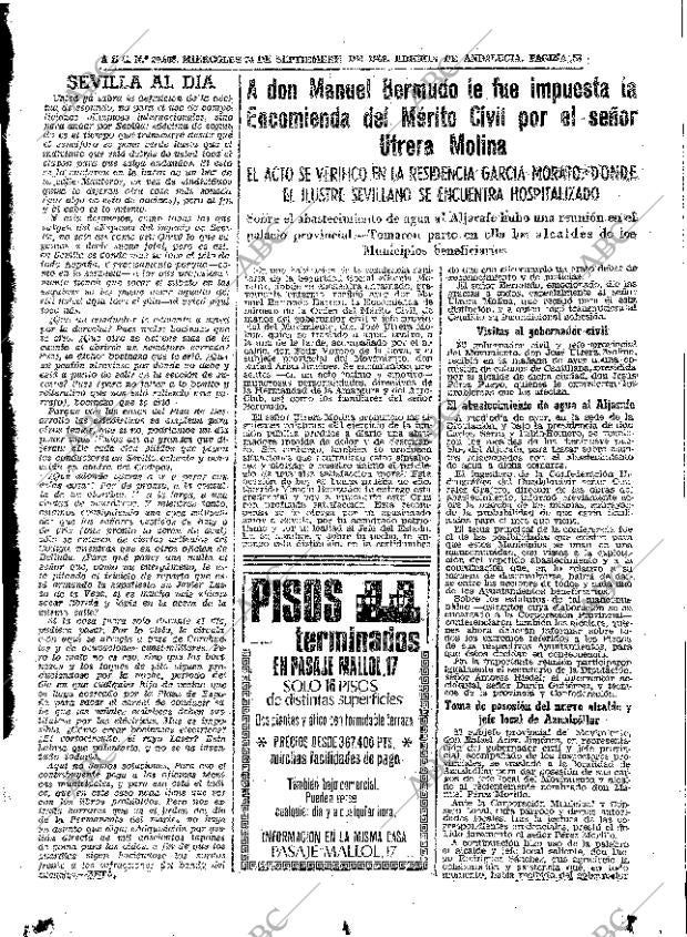 ABC SEVILLA 24-09-1969 página 53