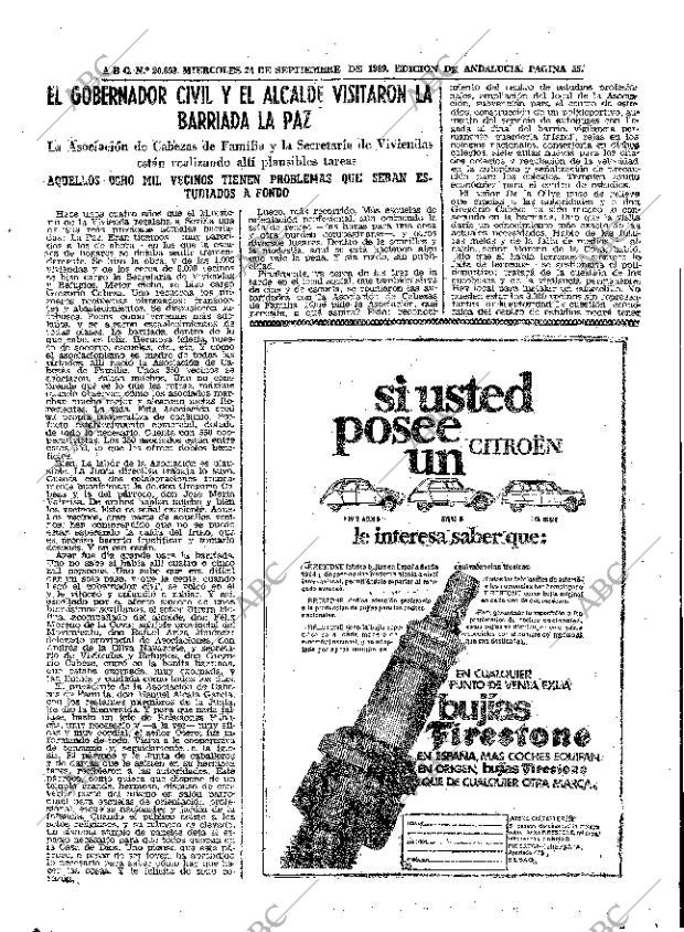 ABC SEVILLA 24-09-1969 página 55