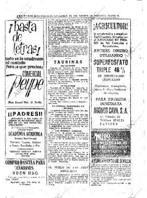 ABC SEVILLA 24-09-1969 página 64