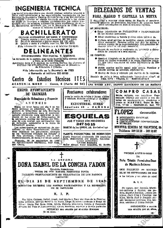 ABC MADRID 25-09-1969 página 106