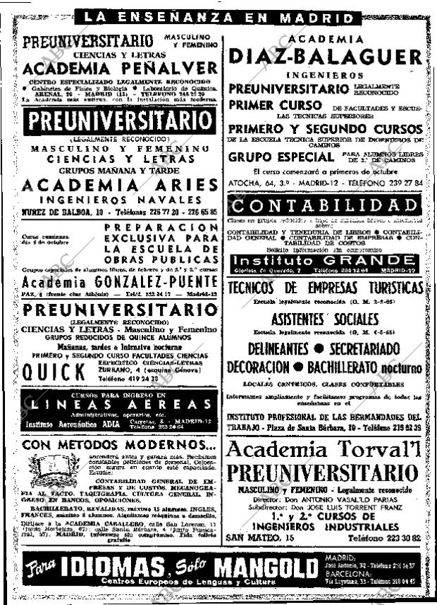 ABC MADRID 25-09-1969 página 114