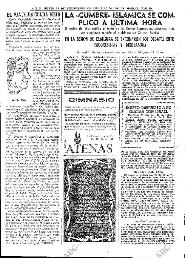 ABC MADRID 25-09-1969 página 29