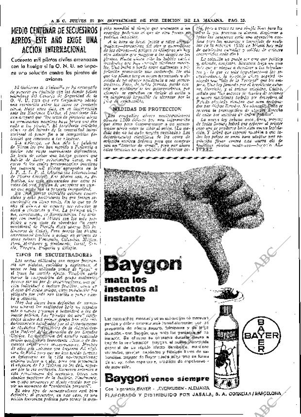 ABC MADRID 25-09-1969 página 35