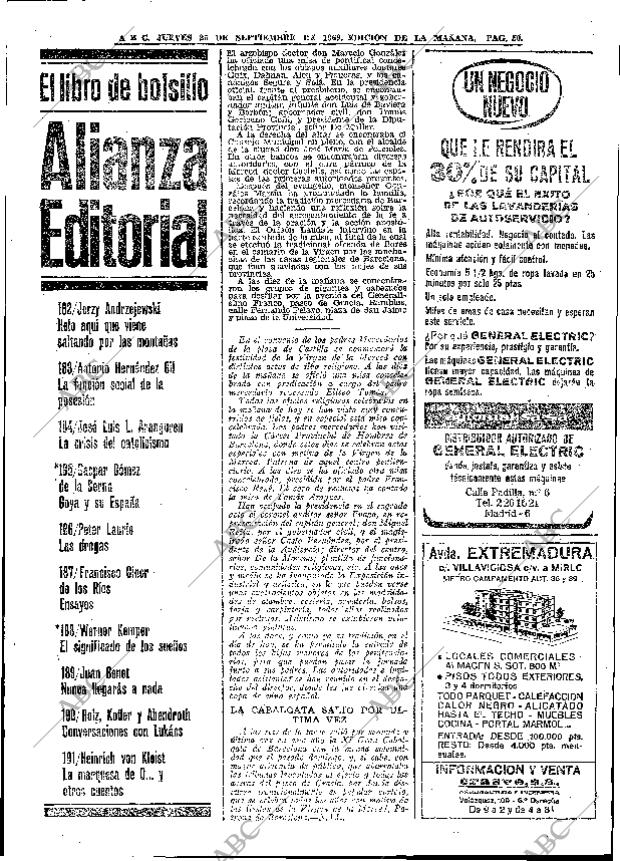 ABC MADRID 25-09-1969 página 50