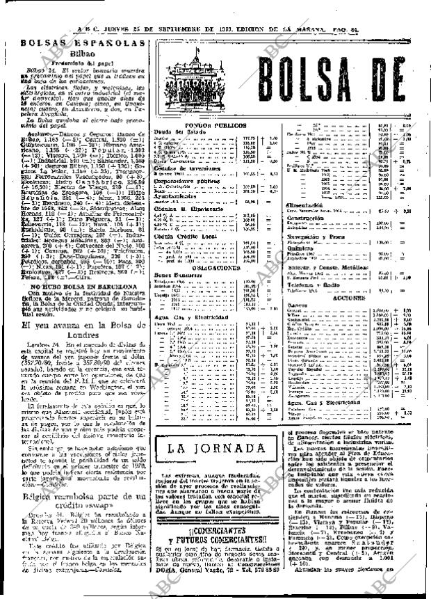 ABC MADRID 25-09-1969 página 64