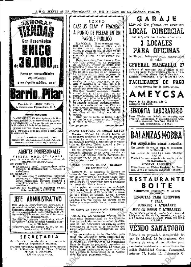 ABC MADRID 25-09-1969 página 72