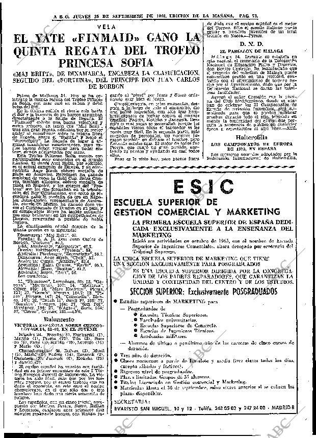 ABC MADRID 25-09-1969 página 73